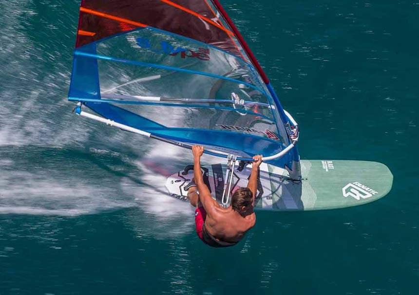 windsurfing is a great exercise