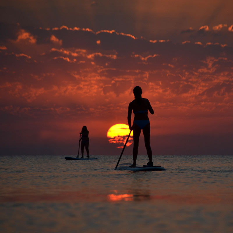 Sunrise Experience on a SUP board 