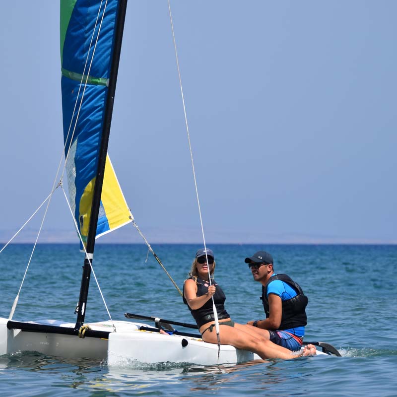 Catamaran sailing Cyprus