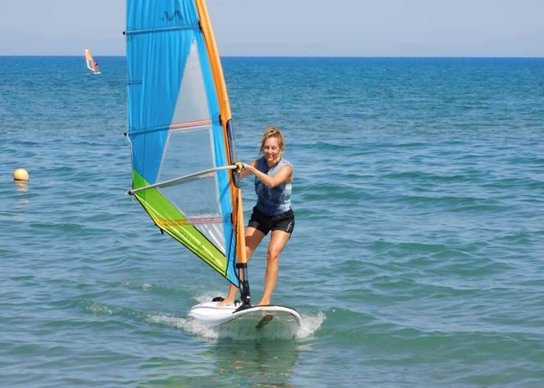 women only windsurfing camps cyprus