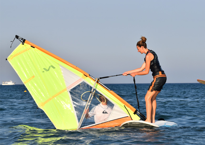 windsurfing lessons Cyprus Larnaca