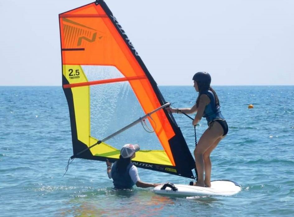 women only windsurfing camps cyprus