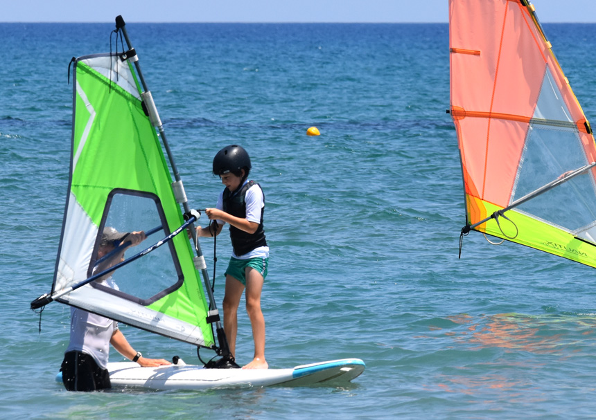 windsurfing lessons Cyprus Larnaca