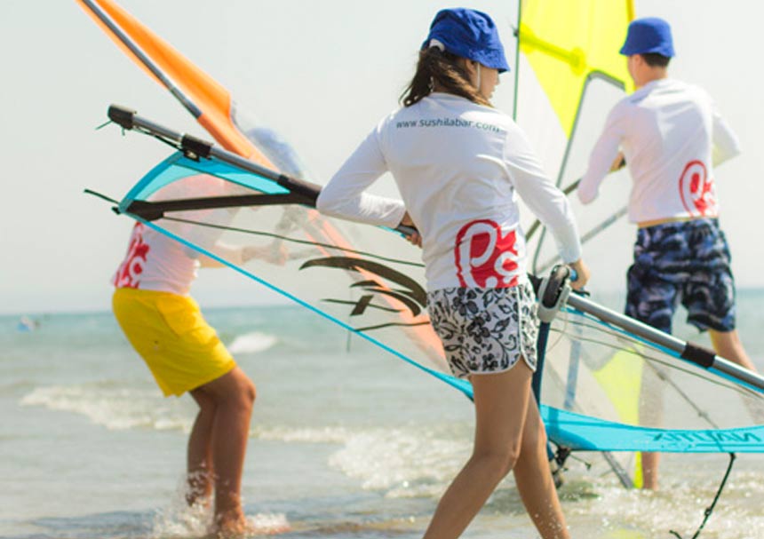 kids windsurfing lessons