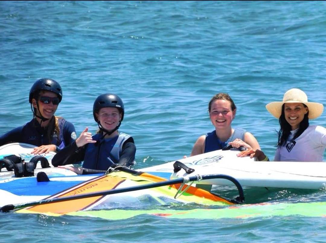 women only windsurfing camps cyprus
