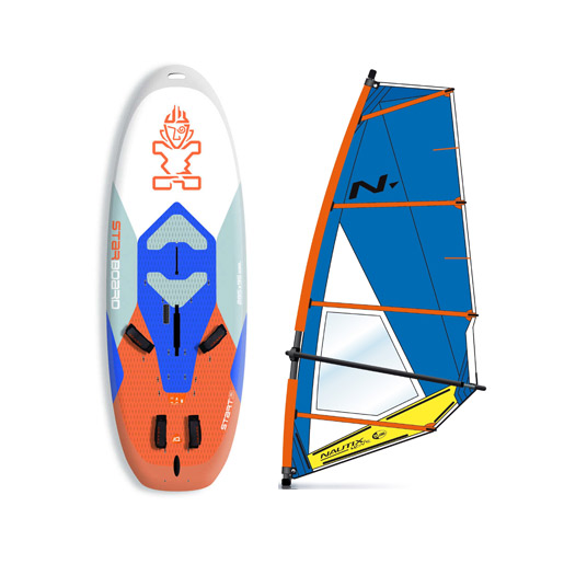 Windsurfing Beginner Equipment for kids 1 hour