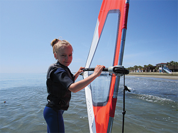 windsurfing lessons for kids